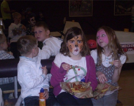 Face Painting and Food